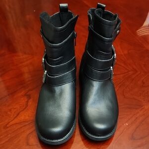 Torrid Black Combat Boots | Size 10WW